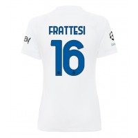 Inter Milan Davide Frattesi #16 Bortatröja Dam 2023-24 Kortärmad